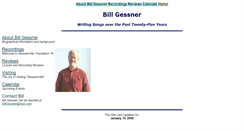 Desktop Screenshot of billgessner.com